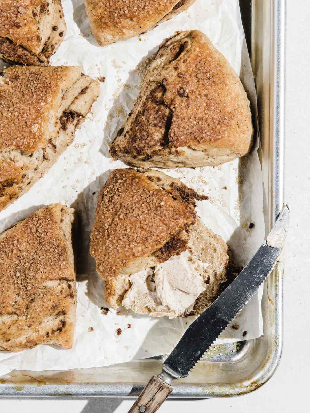 Chai Scones with Brown Sugar Butter